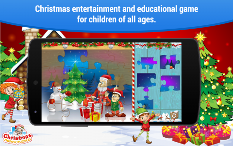 اسکرین شات بازی بازی پازل کریسمس برای بچه ها 6