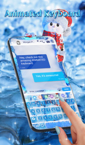 اسکرین شات 2 برنامه Christmas Wallpaper Theme HD