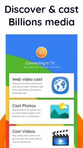 اسکرین شات برنامه Cast to Chromecast - Screen Mirroring, Web video 3