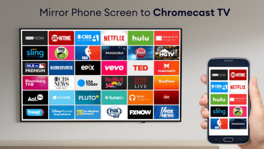 اسکرین شات برنامه Streamer for Chromecast - TV Cast&Screen Mirroring 2