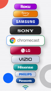 اسکرین شات 2 برنامه Remote & Chromecast TV CASTify