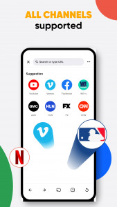 اسکرین شات 3 برنامه Remote & Chromecast TV CASTify