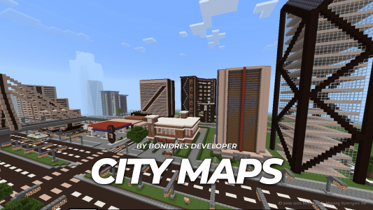 اسکرین شات برنامه city ​​for minecraft 1