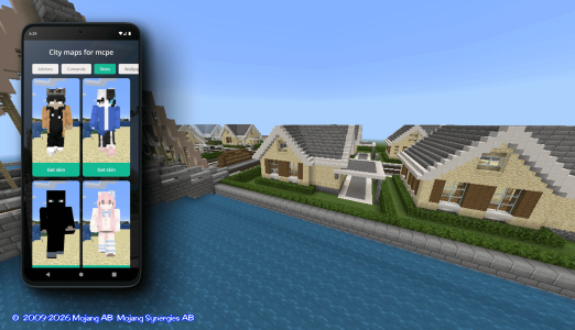 اسکرین شات 2 برنامه city for minecraft mod