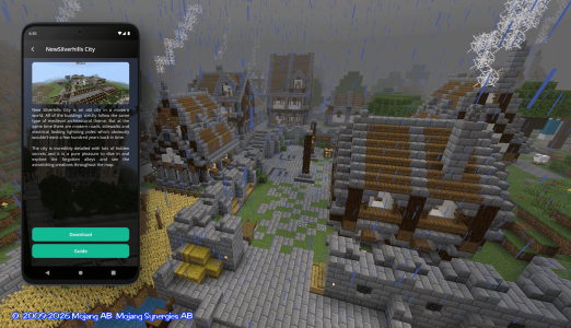 اسکرین شات 5 برنامه city for minecraft mod