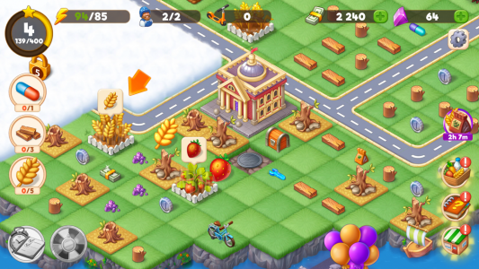 اسکرین شات 6 بازی Mergington Town: Merge & Build