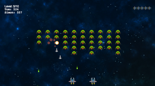 اسکرین شات بازی Alien Invaders Chromecast game 6