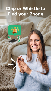 اسکرین شات 1 برنامه Clap to Find My Phone: Whistle