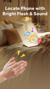 اسکرین شات 2 برنامه Clap to Find My Phone: Whistle