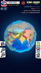 اسکرین شات 1 بازی Country Balls: World Battle