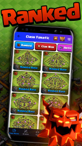 اسکرین شات 4 برنامه Fanatic App for Clash of Clans