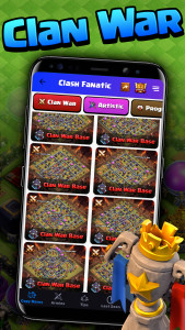 اسکرین شات 5 برنامه Fanatic App for Clash of Clans