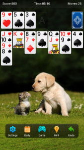 اسکرین شات 3 بازی Solitaire