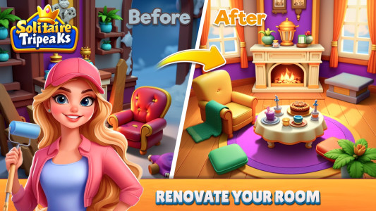 اسکرین شات 2 بازی Solitaire TirPeaks Adventure