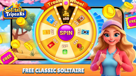 اسکرین شات 5 بازی Solitaire TirPeaks Adventure