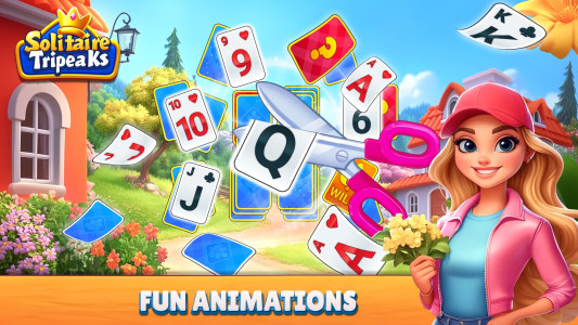 اسکرین شات 3 بازی Solitaire TirPeaks Adventure