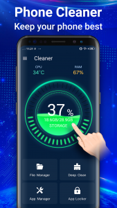 اسکرین شات برنامه Cleaner - Phone Cleaner 2