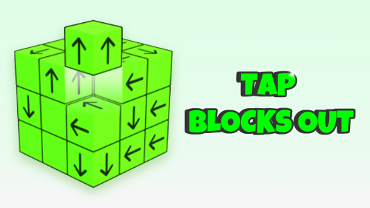 اسکرین شات بازی Tap Out - Take 3D Blocks Away 7