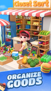 اسکرین شات 3 بازی Closet Sort: Sorting Games