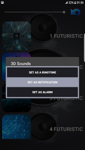 اسکرین شات برنامه 3D Sounds 8