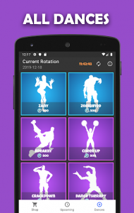 اسکرین شات برنامه Item Shop: Dances, Emotes, Skins BR daily rotation 3