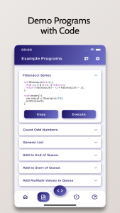 اسکرین شات 5 برنامه Dart Compiler - Run .dart Code