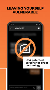 اسکرین شات برنامه Confide - secure messenger 5
