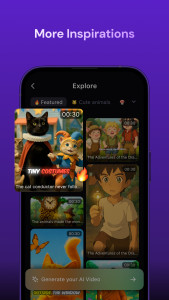 اسکرین شات 6 برنامه Zeemo:AI video maker & Caption