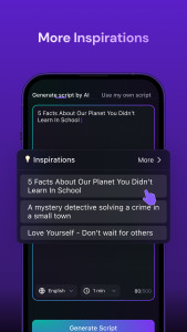 اسکرین شات برنامه Zeemo:AI video maker & Caption 5