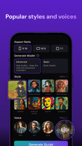 اسکرین شات برنامه Zeemo:AI video maker & Caption 6