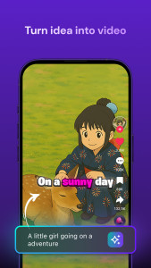 اسکرین شات 3 برنامه Zeemo:AI video maker & Caption