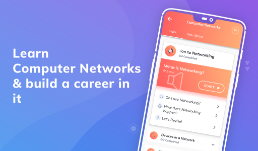 اسکرین شات 1 برنامه Computer Network Tutorials