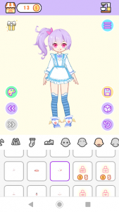 اسکرین شات برنامه Anime Lolita Avatar: Cute Girl Dress up 5