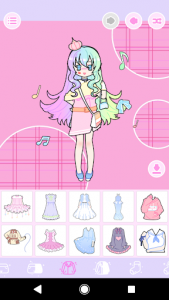 اسکرین شات بازی Pastel Avatar Dress Up: Make Your Own Pastel Doll 1