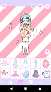 اسکرین شات بازی Pastel Avatar Dress Up: Make Your Own Pastel Doll 5