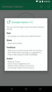 اسکرین شات برنامه Developer Options 2