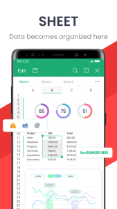 اسکرین شات 5 برنامه WPS Office-PDF, Word, Sheet