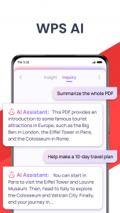 اسکرین شات 2 برنامه WPS Office-PDF,Word,Sheet,PPT