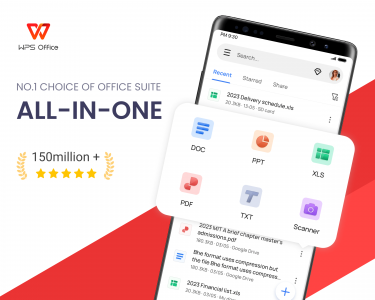 اسکرین شات 1 برنامه WPS Office-PDF,Word,Sheet,PPT