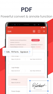 اسکرین شات برنامه WPS Office-PDF,Word,Excel,PPT 3