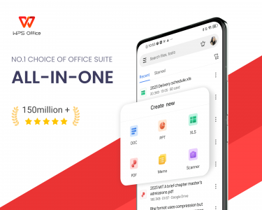 اسکرین شات 1 برنامه WPS Office-PDF,Word,Sheet,PPT