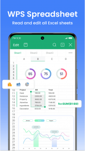 اسکرین شات برنامه WPS Office Lite 4