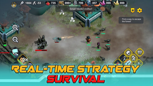 اسکرین شات بازی Strange World - RTS Survival 3