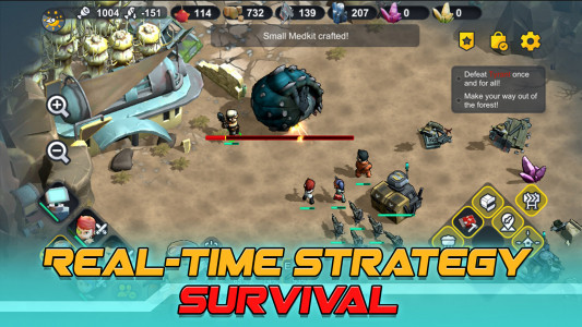 اسکرین شات بازی Strange World - RTS Survival 2
