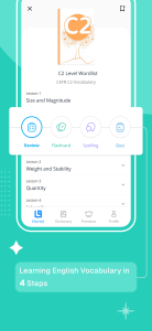 اسکرین شات 4 برنامه LanGeek | English Vocabulary