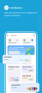 اسکرین شات 1 برنامه LanGeek | English Vocabulary