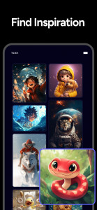 اسکرین شات 6 برنامه AI Image Generator - Monet