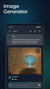 اسکرین شات 6 برنامه Chatbot AI Assistant - Genie