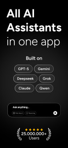 اسکرین شات 1 برنامه Chatbot AI Assistant - Genie