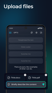 اسکرین شات 4 برنامه Chatbot AI Assistant - Genie